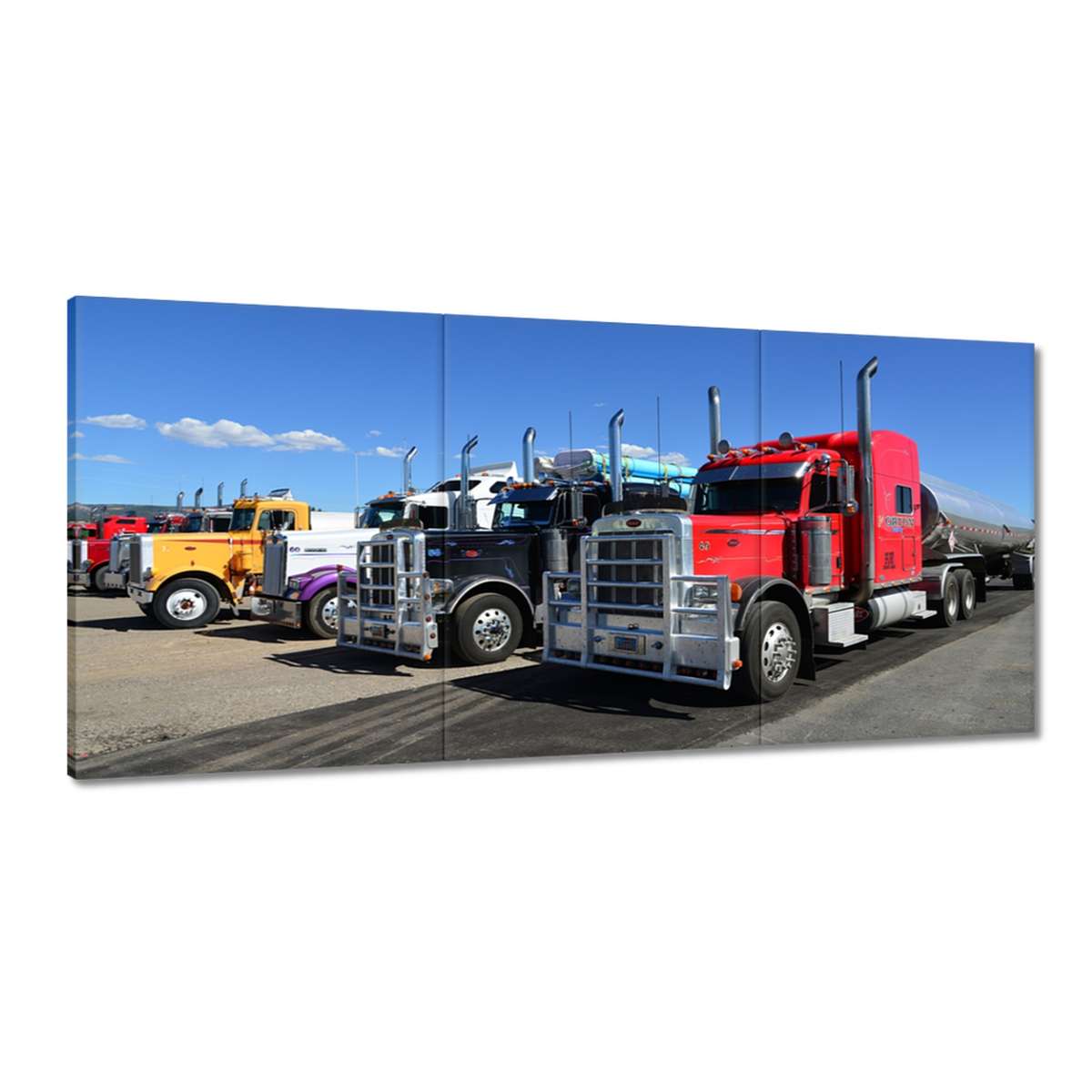 Obrazy 210x100 Americké nákladné vozidlá