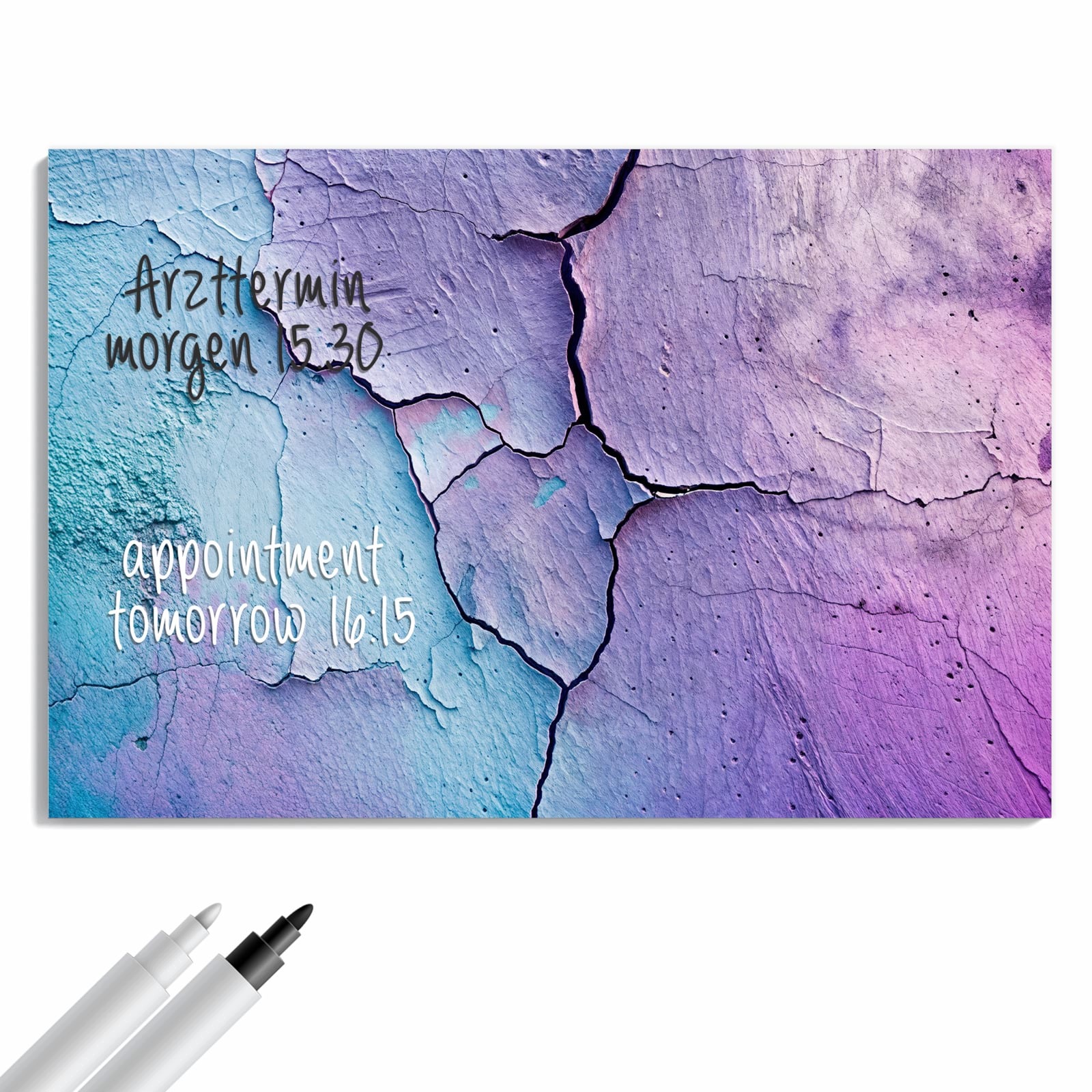 Magnetická tabule Popraskané Povrch Detail 60 × 40 cm