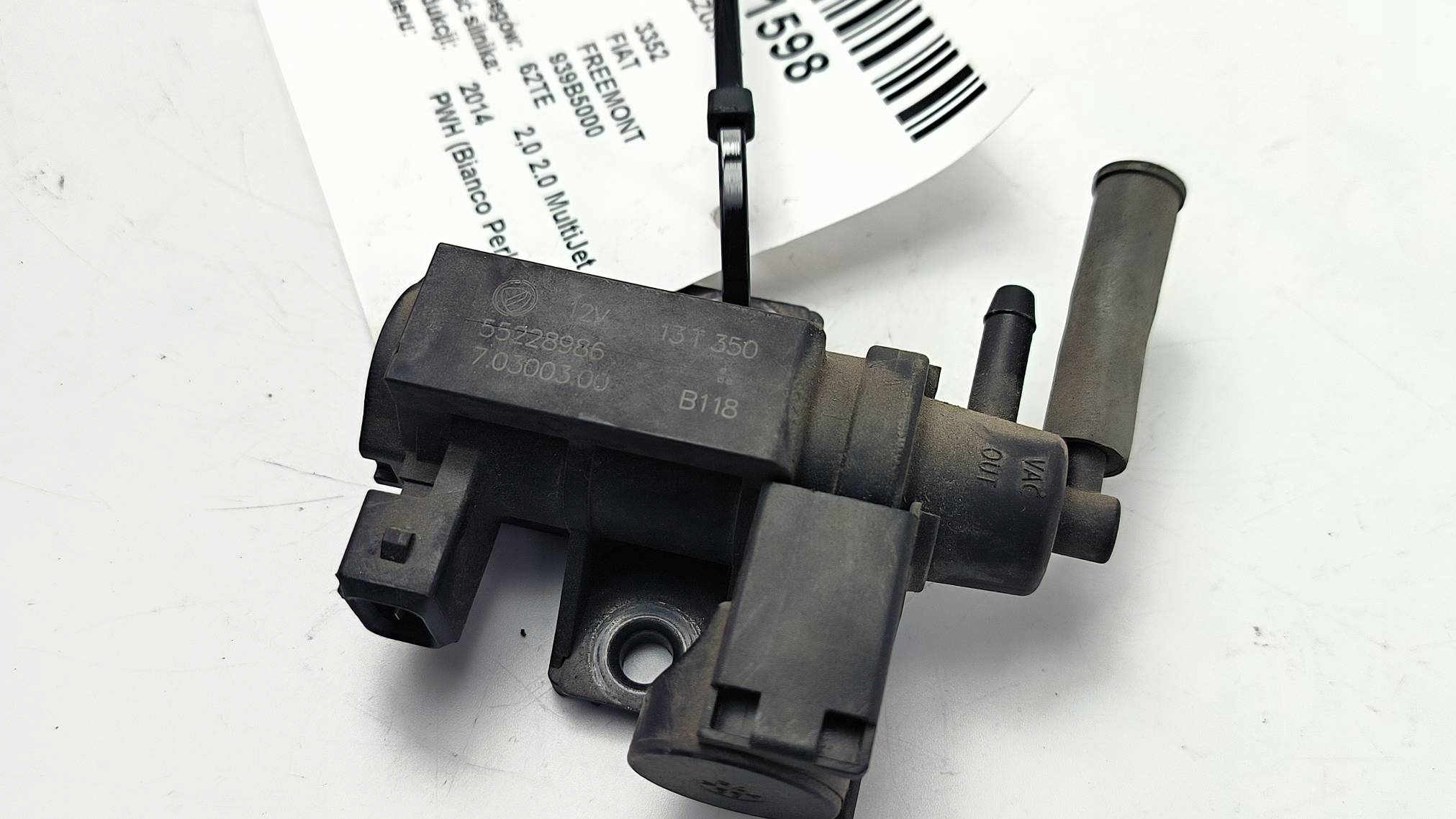 Sensor Unterdruck 55228986 FIAT FREEMONT