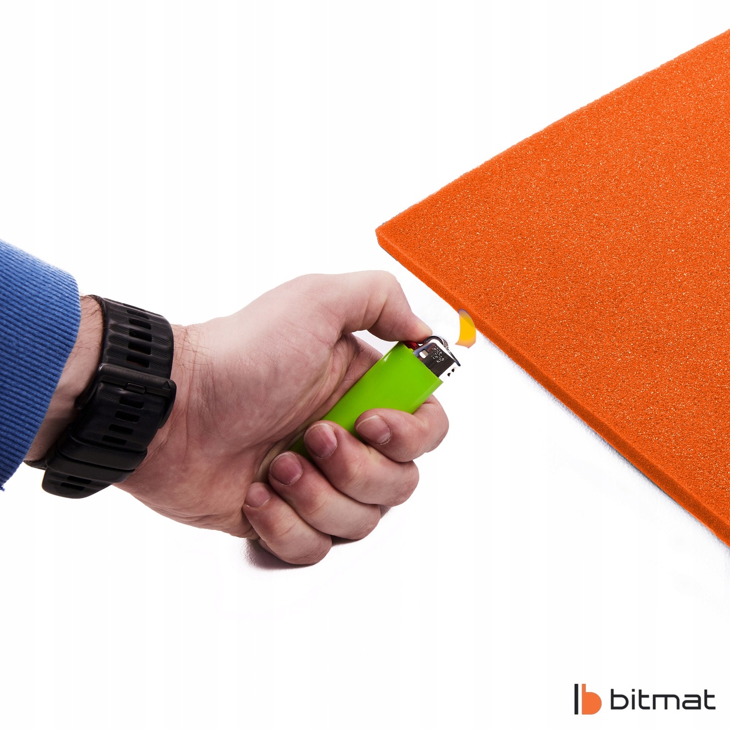 Panele Akustyczne Pianka Akustyczna Piramidka 1m² stożek panele echo pogłos Długość 50 cm