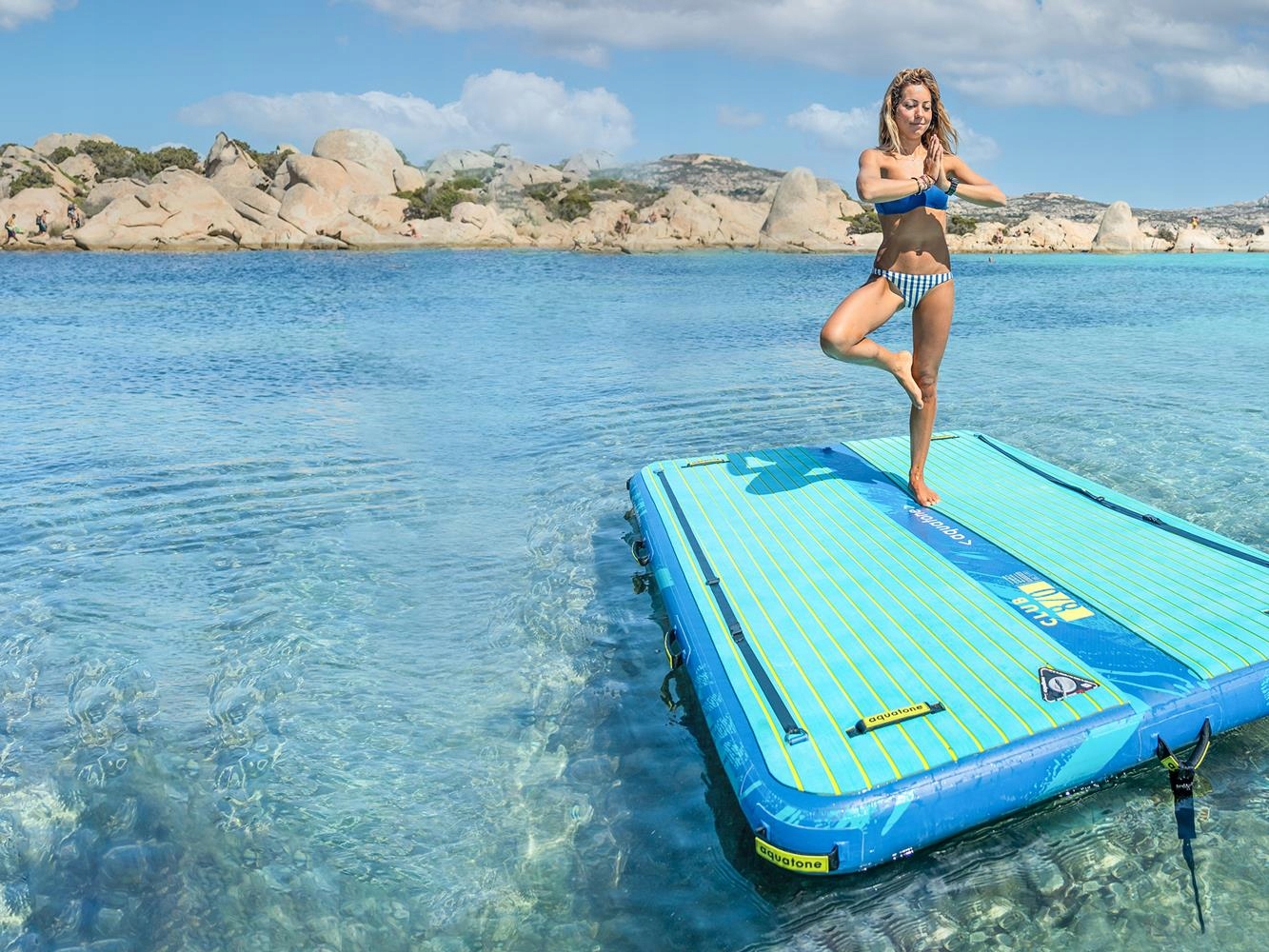 Platforma pompowana wyspa AQUATONE Club 8’0’’ Marka inna