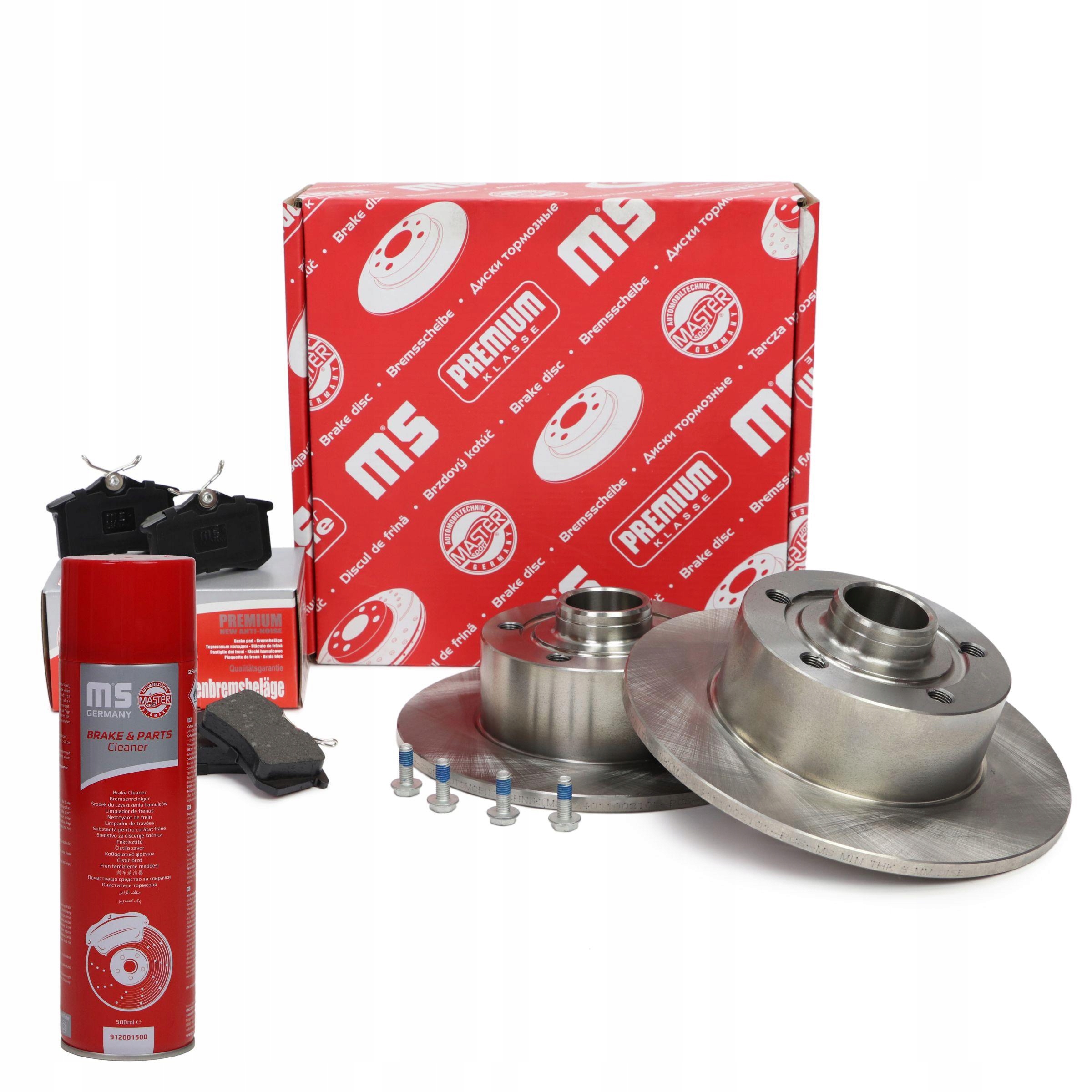 Brzdové Destičky Kotouče s ložiskem zadní 201002104