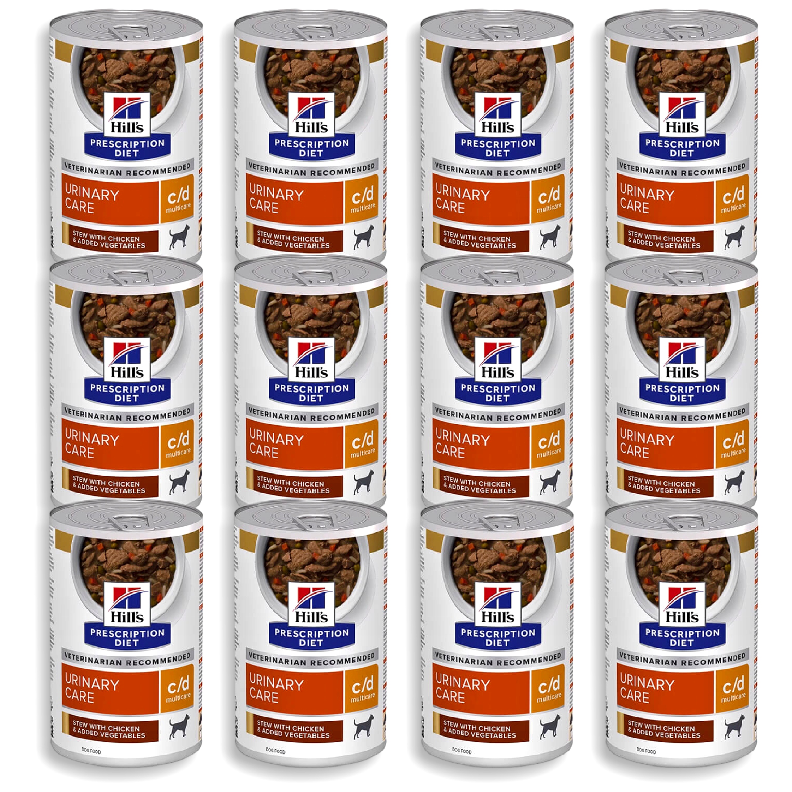 Hill's Pd Canine c/d Multicare Chicken Stew puszka 12x 354g
