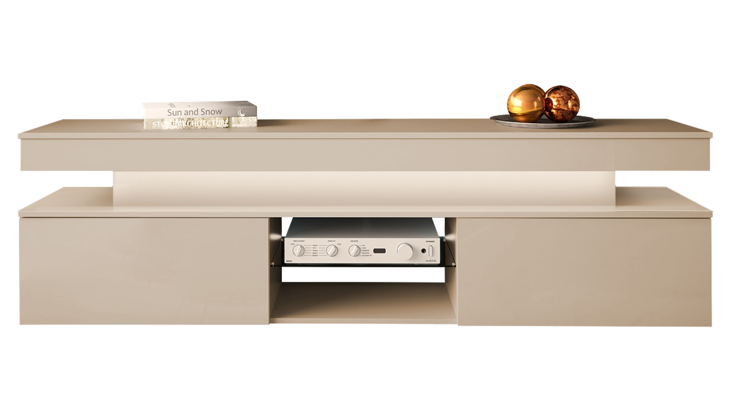 SZAFKA RTV do salonu GLOSSA 190 stolik pod TV LED