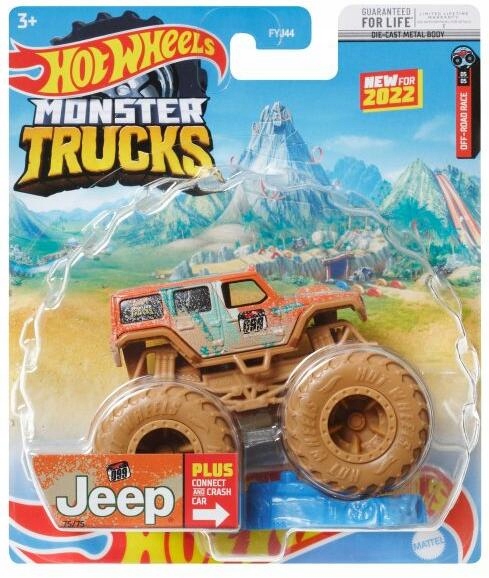 

Hot Wheels Monster Truck Jeep HCP84