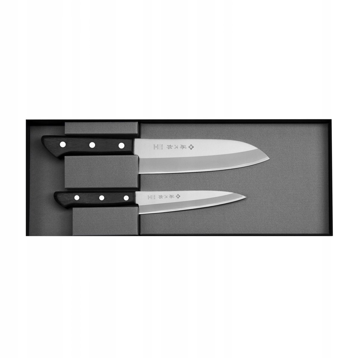 Tojiro Basic VG-10 Sada nožov Santoku 16,5 cm univerzálny 13,5 cm