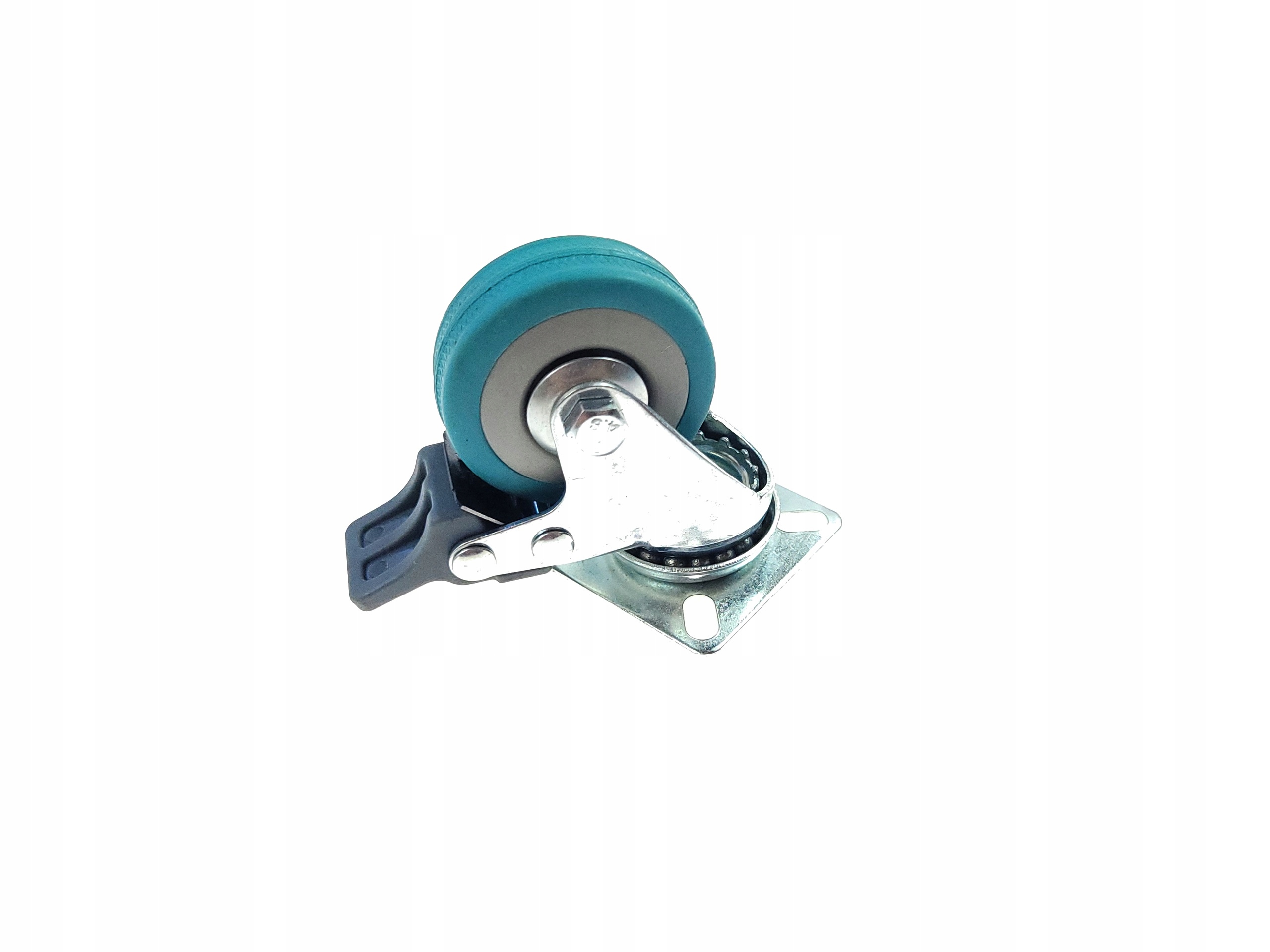 KÓŁKO OBROTOWE Z HAMULCEM 50mm KOŁO WÓZKA