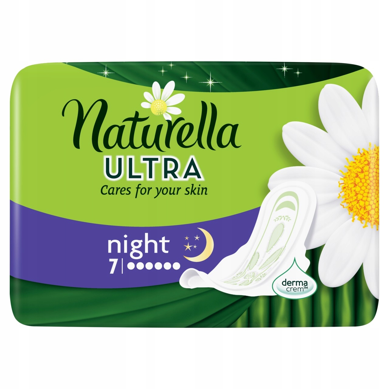 

Naturella Ultra Night podpaski ze skrzydełkami 7sz