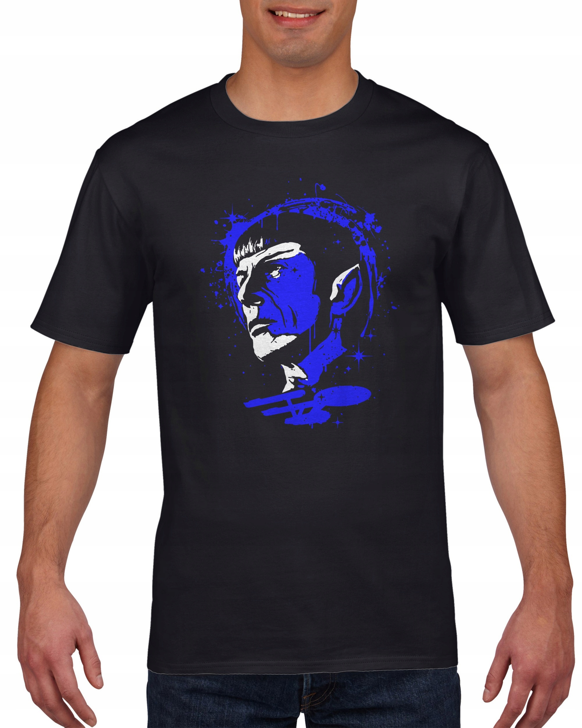 

Koszulka męska Star Trek Kirk Spock c L