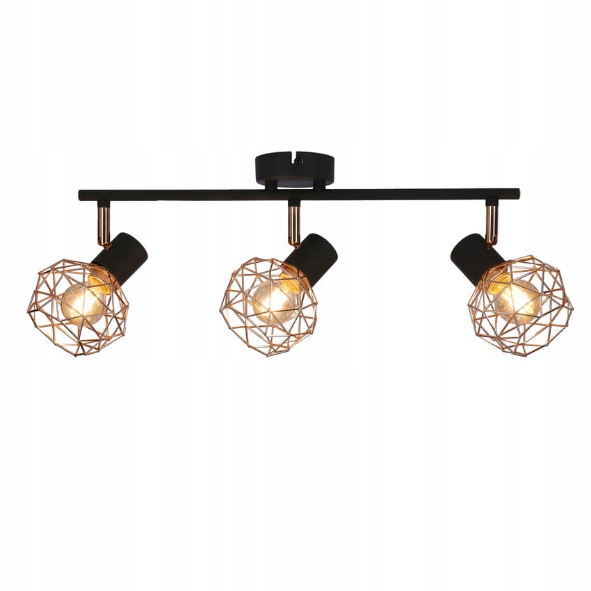 Stropní svítidlo s měděnými stínítky Candellux