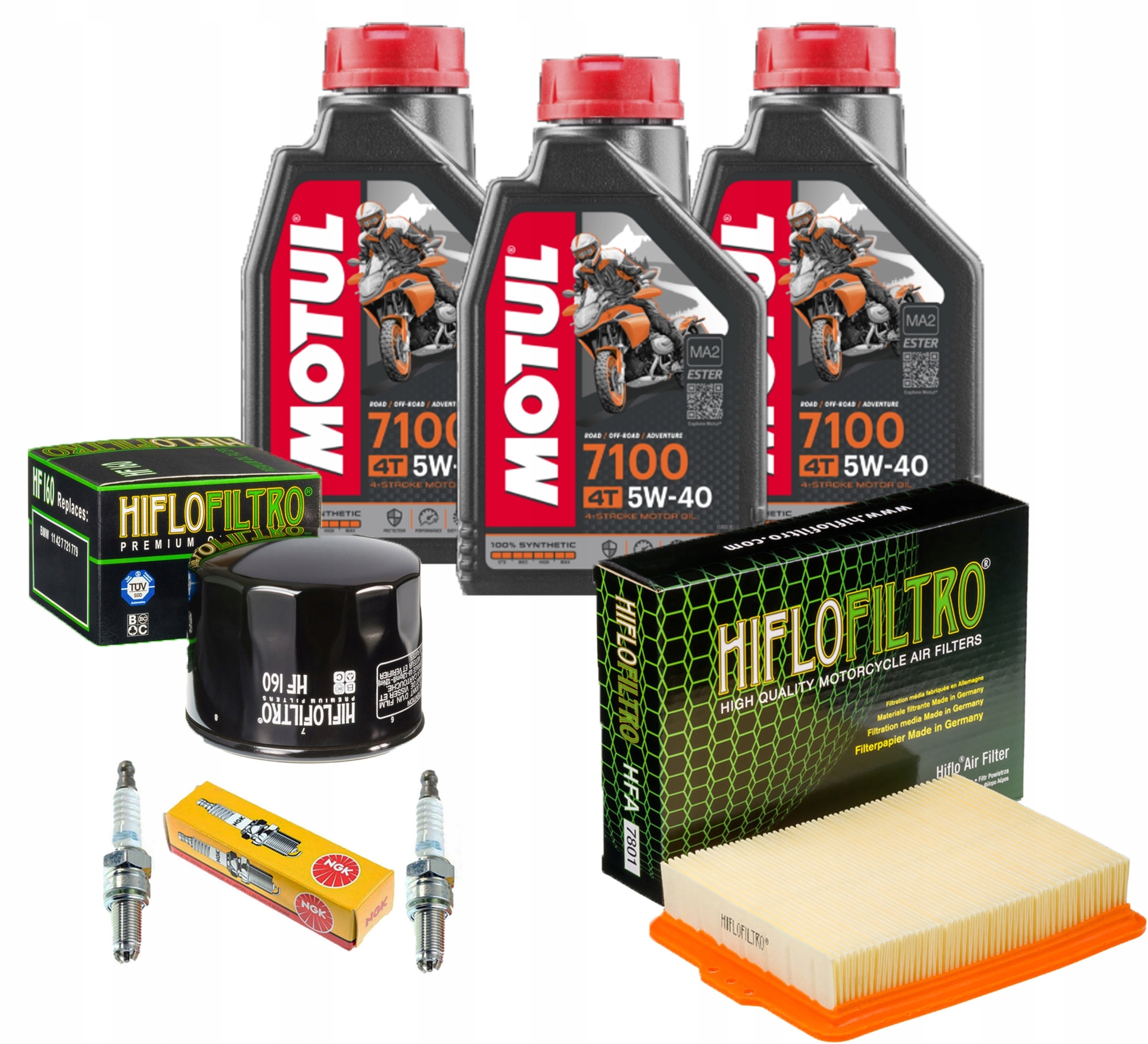 

Olej Motul 5w40 Bmw F 850 Gs 17-21r Filtry Świece