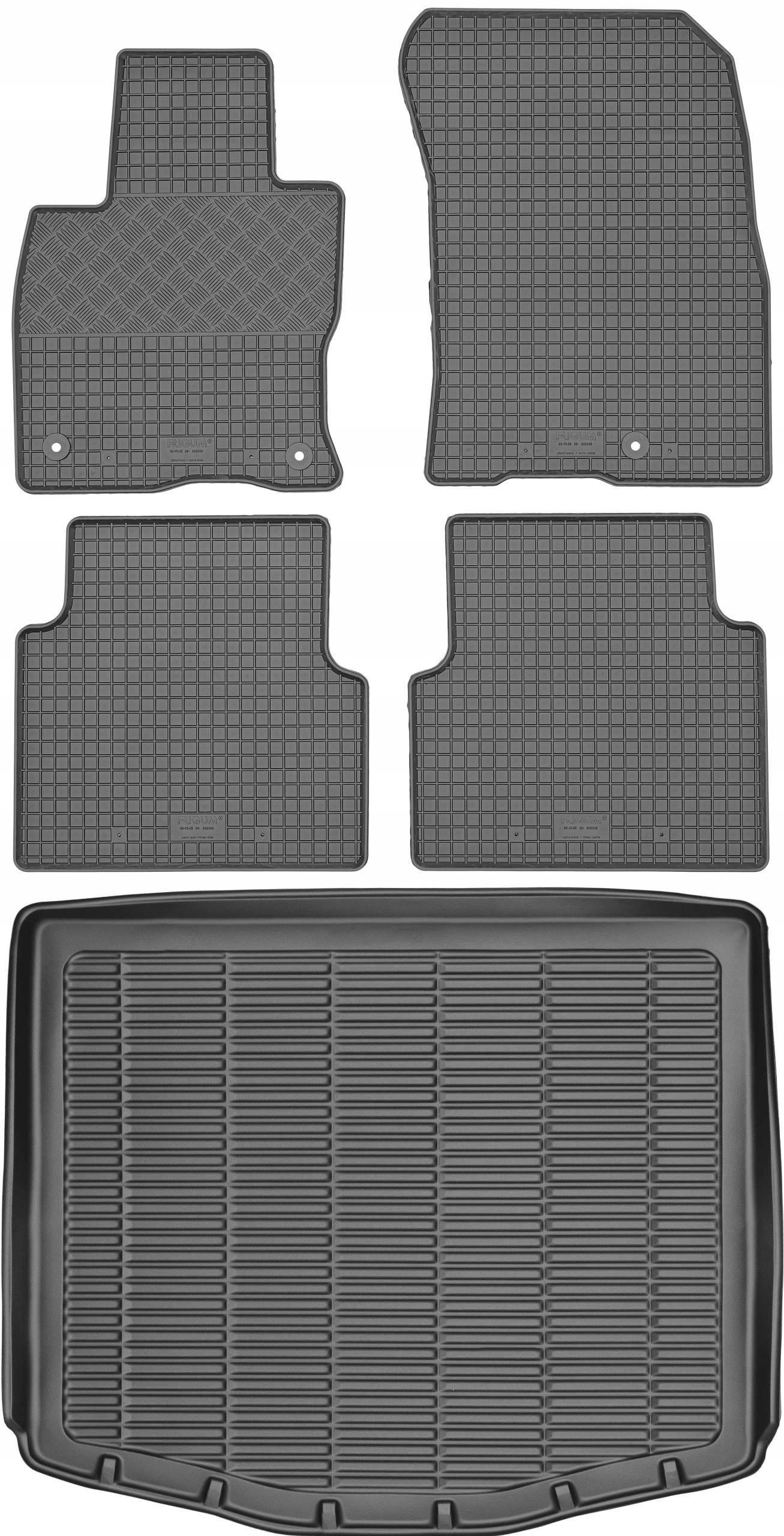 Kuga III Kuga Hybrid Suv 2020- Sada Gumové rohože rohož