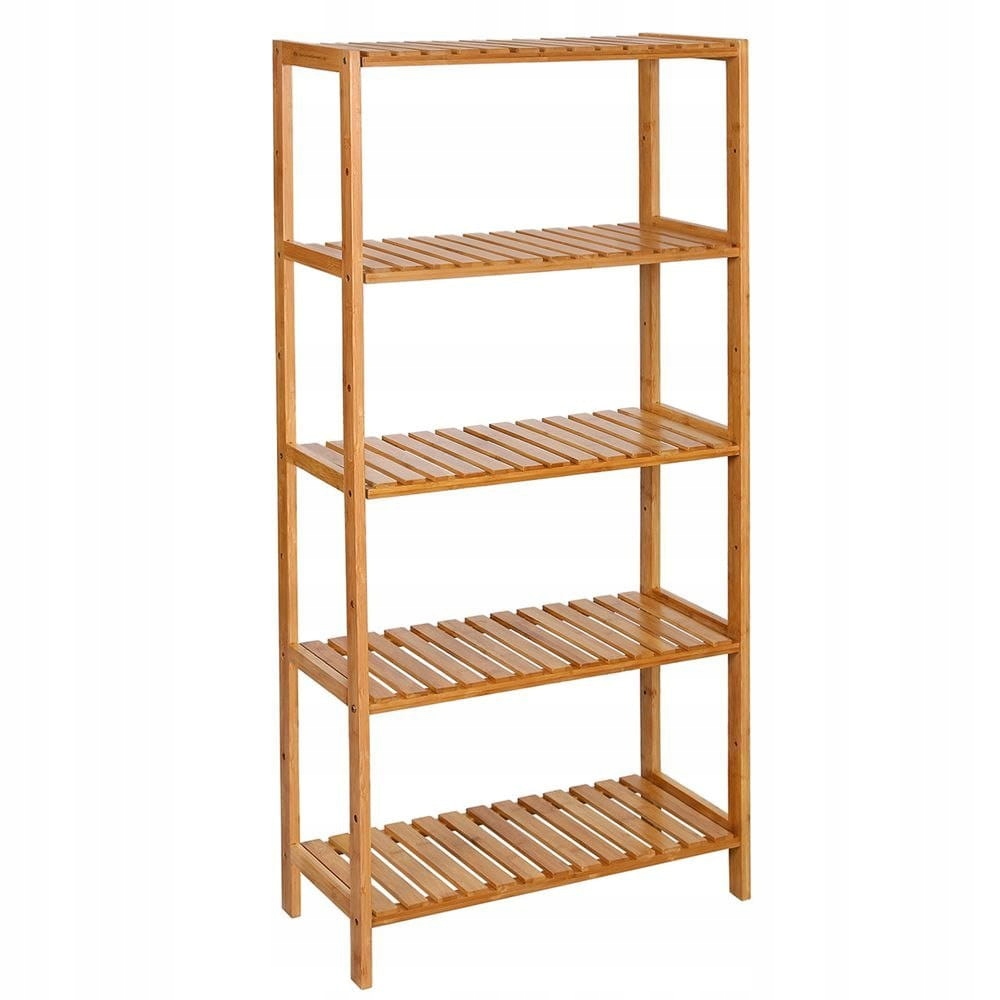 

Regał Półka Bambus Bambusowa Stojąca