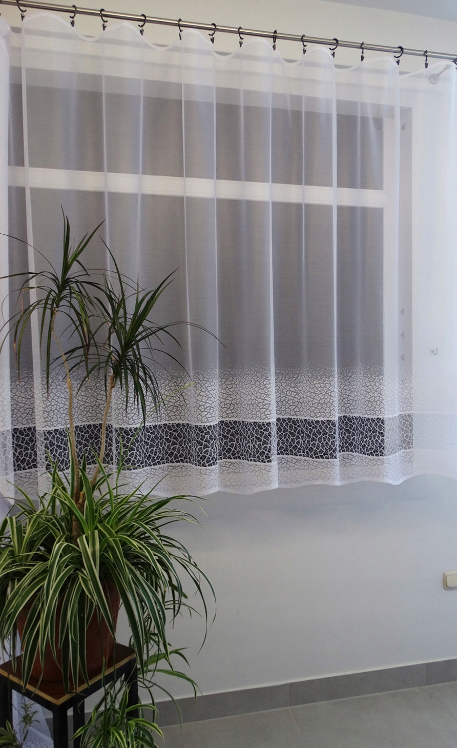 Mg Záclona 34943 Bílá 300x160 cm hotová s páskou M