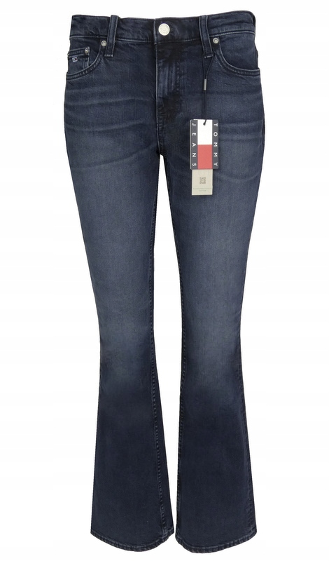 Tommy Jeans dámské kalhoty Maddie, bootcut, tmavě modré, 33/32