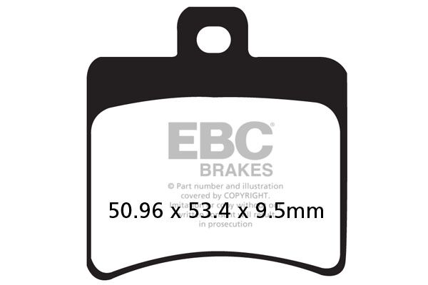 Klocki Hamulcowe Ebc Sfa Carbon Aprilia Atlantic Scarabeo Cpi GTR50