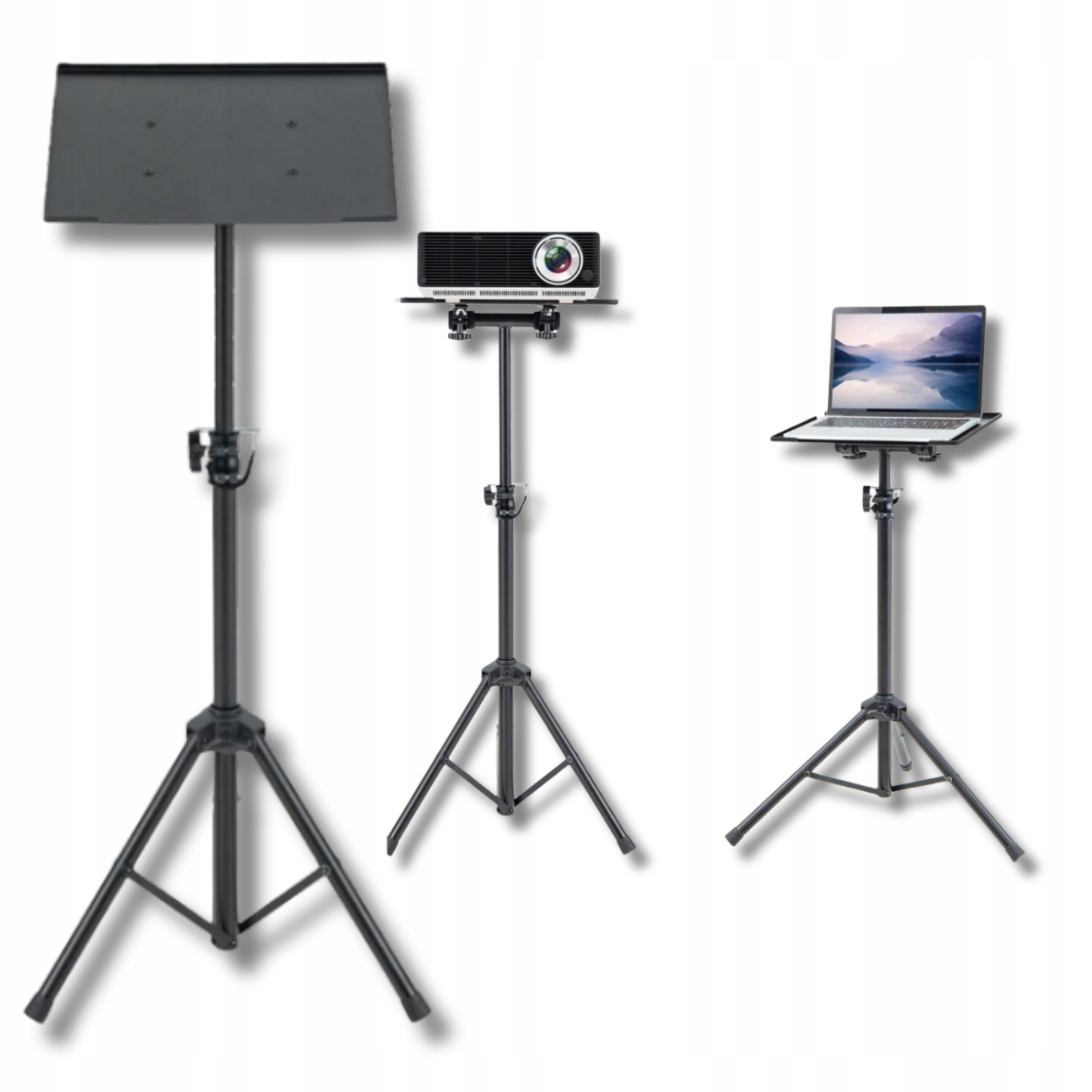 Stojan pod projektor notebooku Costway Trojnožka Nastavitelný Multifunkční