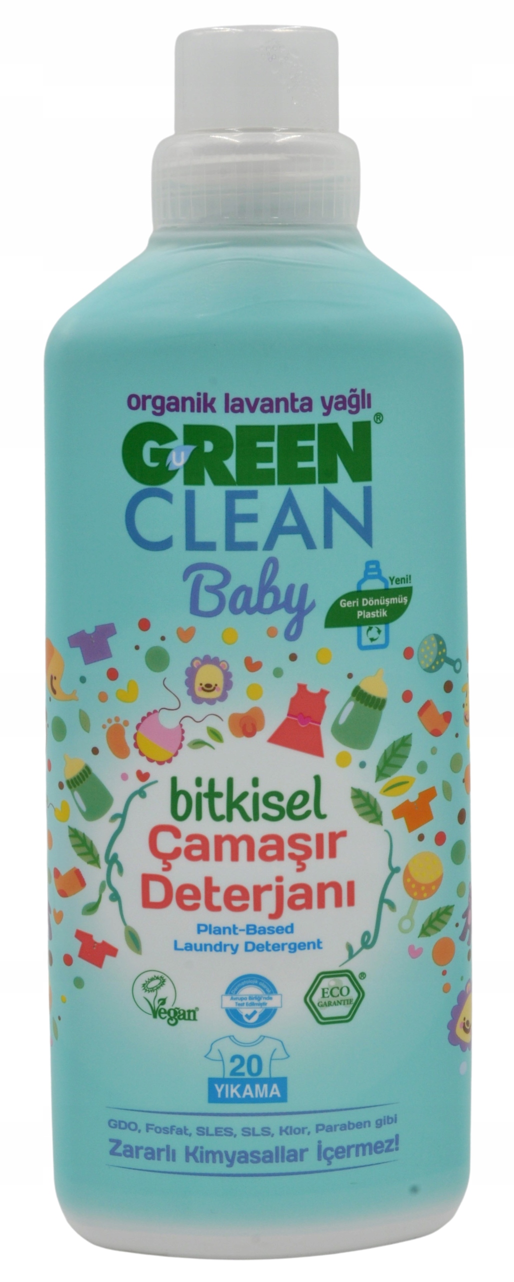 

Ekologiczny Bio Vegan Płyn do Prania 1L Baby
