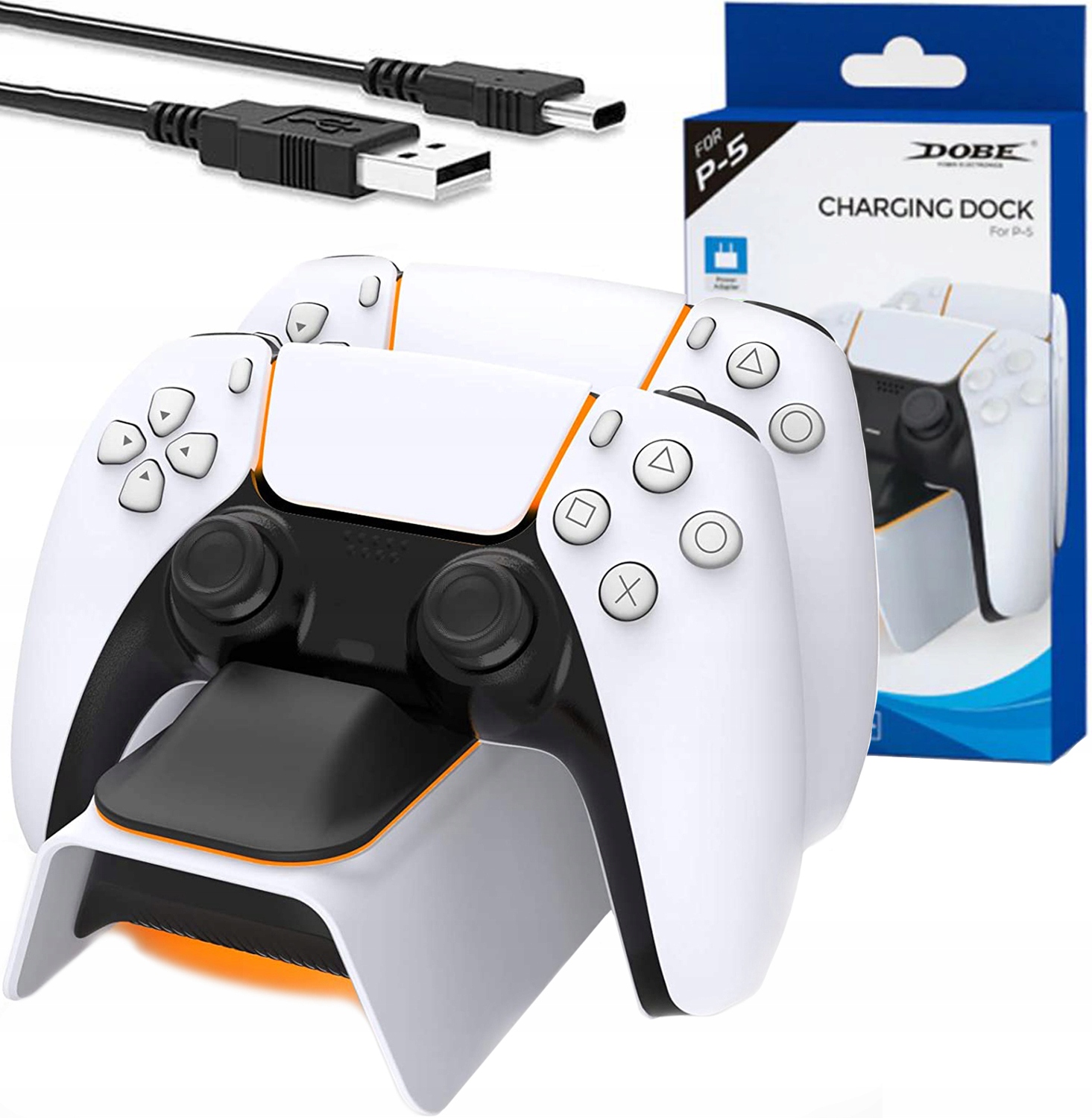 

Podświetlana Ładowarka Stacja Dokująca Do Pad PS5