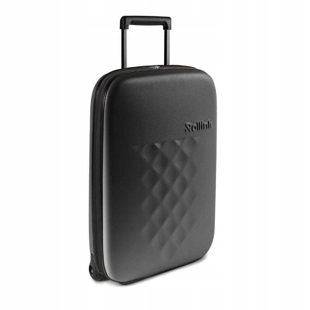 Rollink Tvrdý kabinový kufr z polykarbonátu Flex Earth 40 l