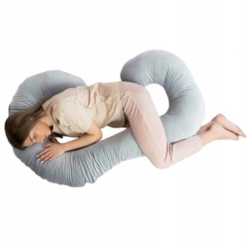 Relaxačná tehotenská záťažová vankúšová podložka na spanie hypoalergénna 120x60