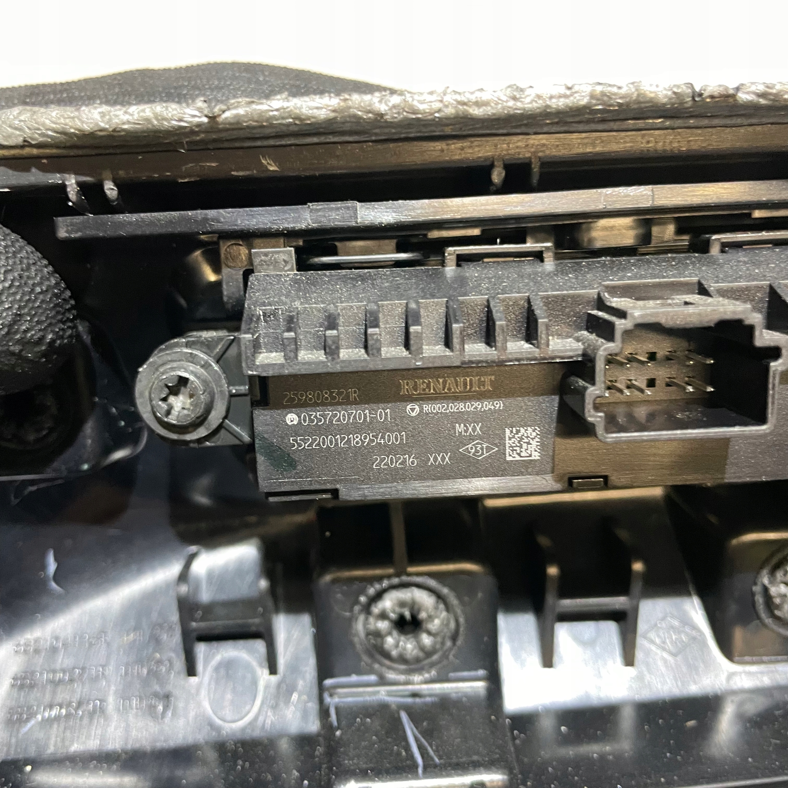 RENAULT CAPTUR II R.S. MOULDINGS DASHBOARD CONSOLE