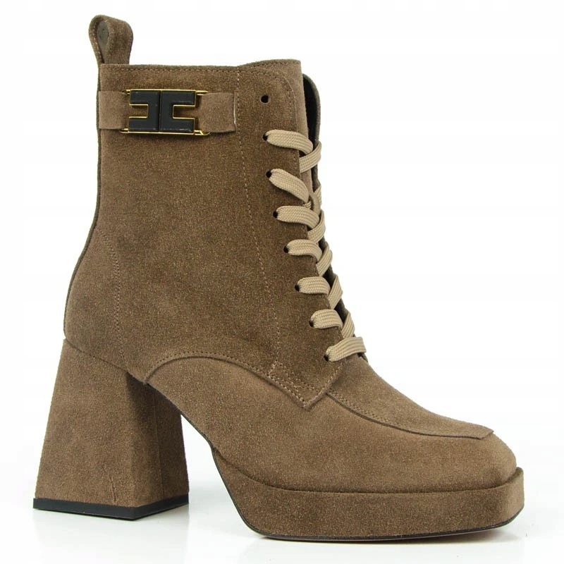 Karino 4499 Kotníkové Boty Kozačky Semišová Kůže Hnědé 39