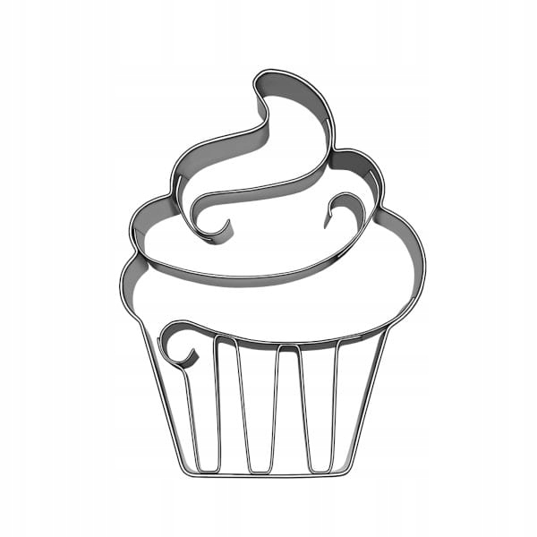 

Foremka muffin z kremem 9cm wykrawacz do ciastek