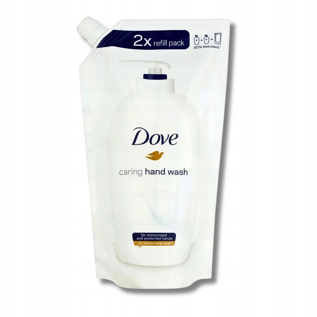 DOVE Kremowe Mydło w płynie CARING HAND WASH Zapas 500ml x4 EAN (GTIN) 4000388179004