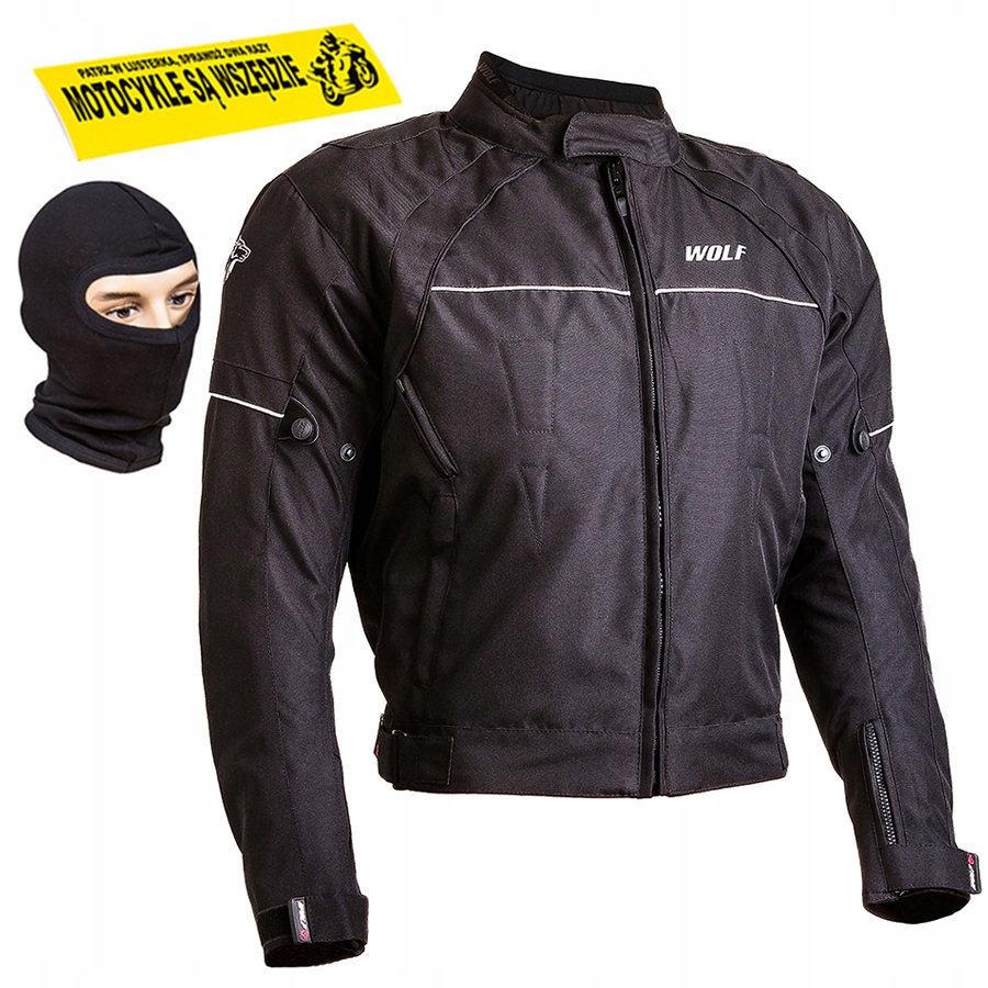 

Męska Kurtka Motocyklowa Tekstylna Wolf Blade L