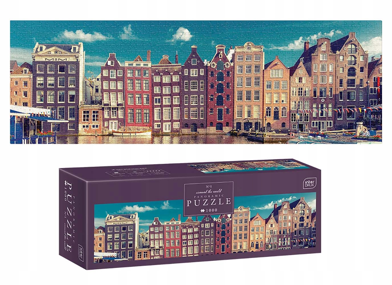 

Interdruk Puzzle panoram.1000 Around the World 1