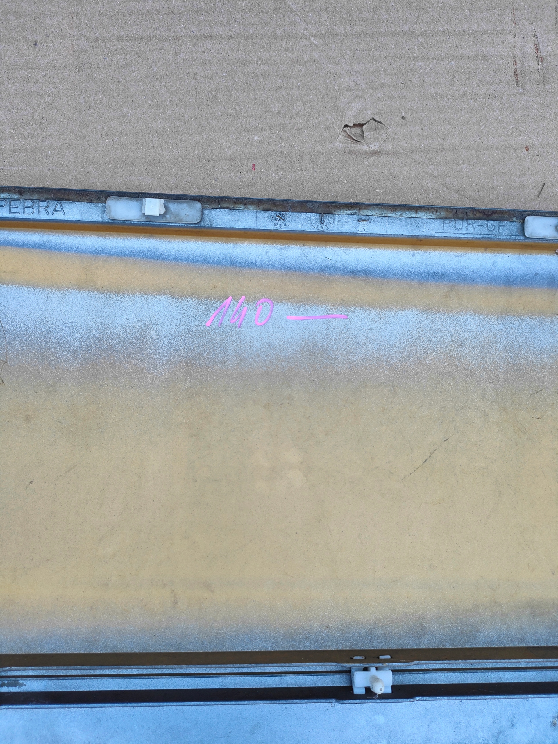 MERCEDES S W140 moulding door left front front 1406900340
