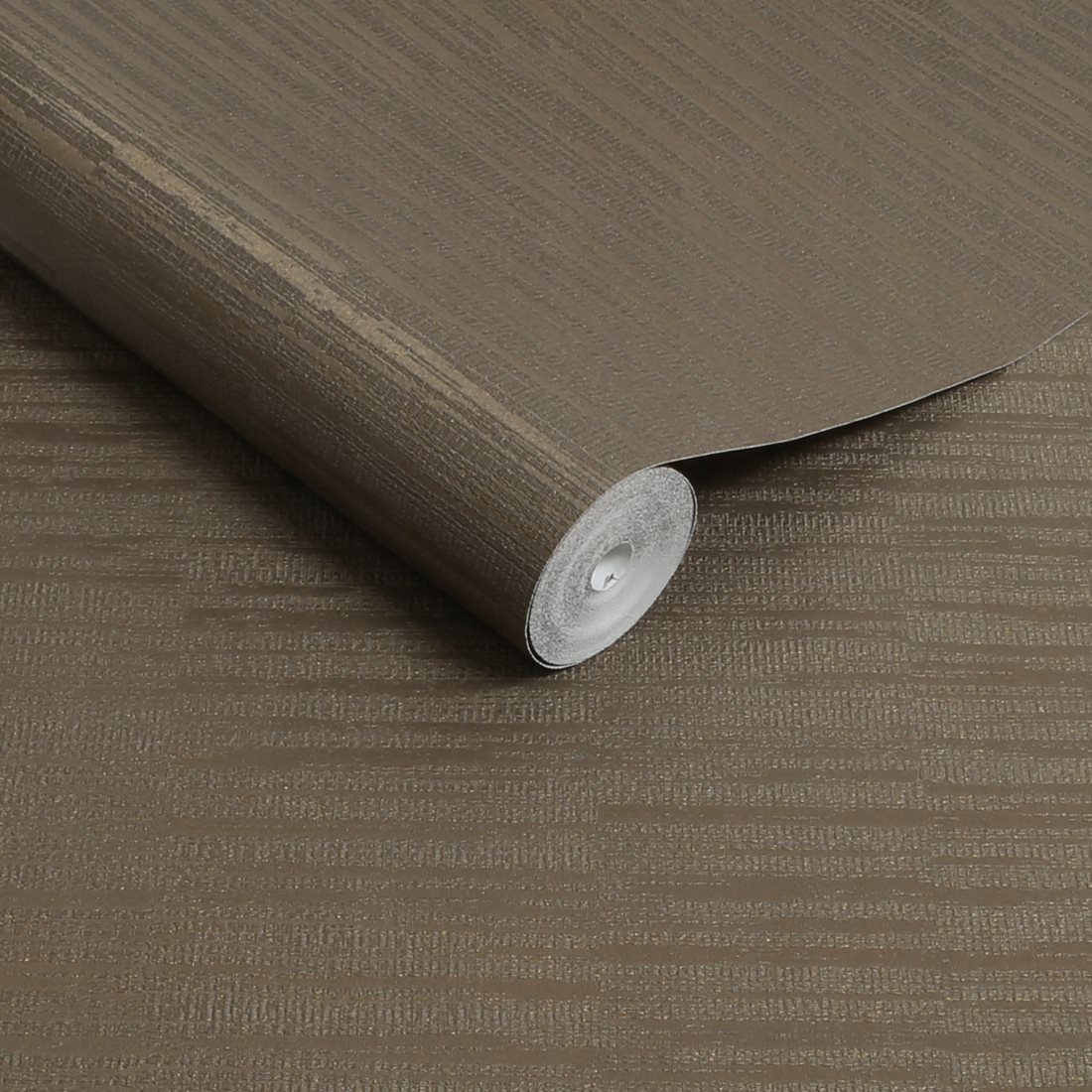 Tapeta s pletenou strukturou hnědo-zlatý vinyl na flizelině tapety
