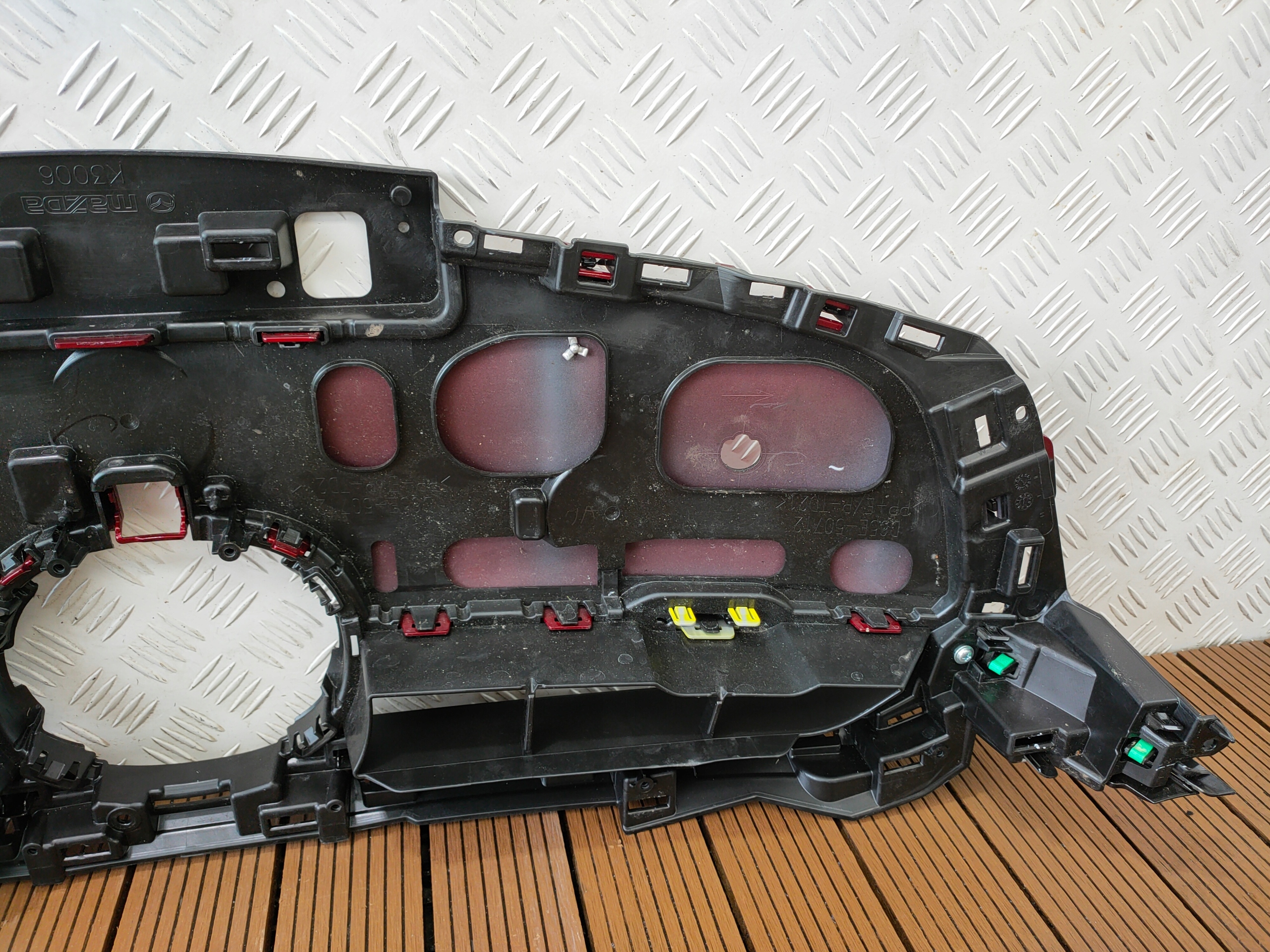 Mazda 2 DE Kühlergrill FRONTGRILL Kühlergitter D65E50712 - Thumbnail 10