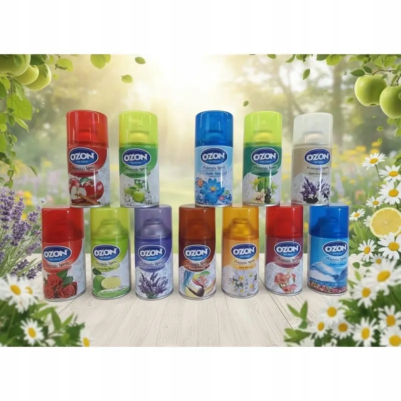 Levně Ozon sprej aerosolový mix vůní 12* 260 ml