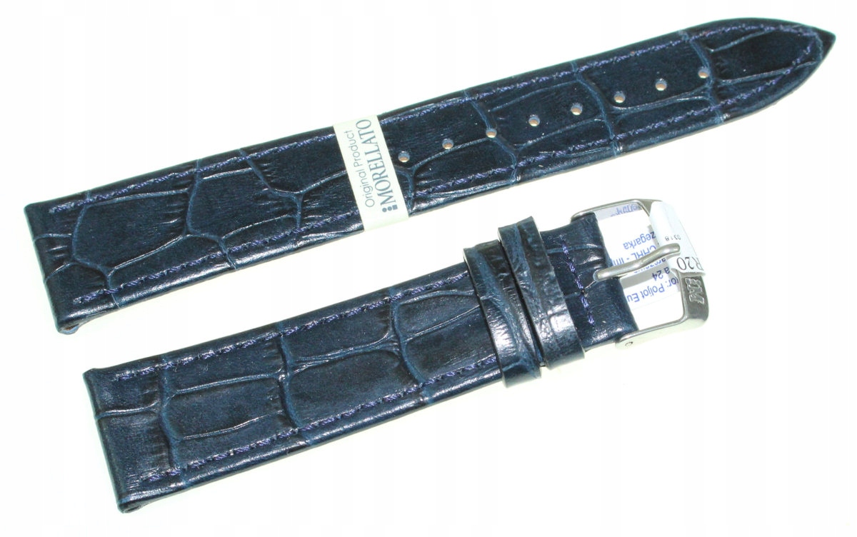 Kožený Pásek Na Hodinky 20 mm Morellato Kajman