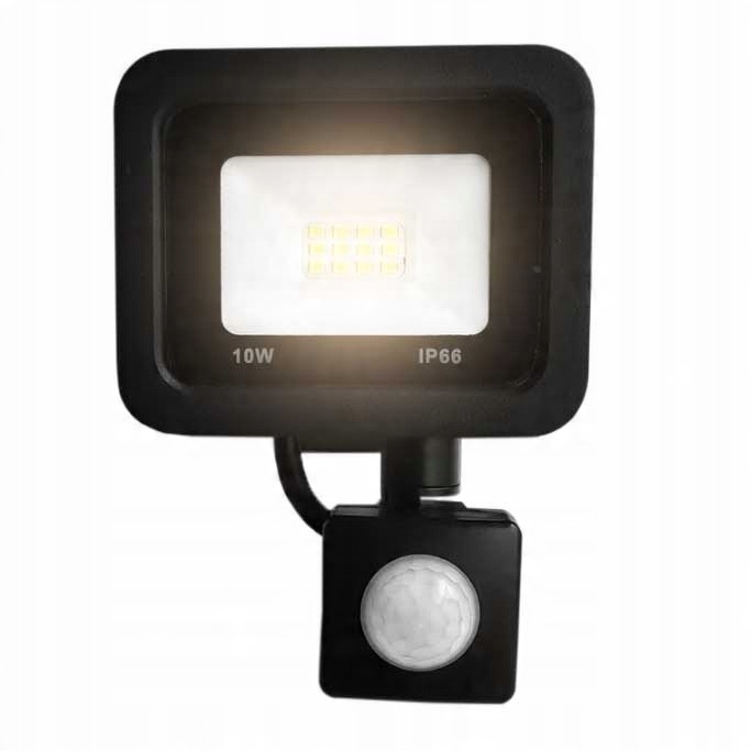 

Halogen Lampa Led 10W Czujnik Ruchu Zmierzchu IP66