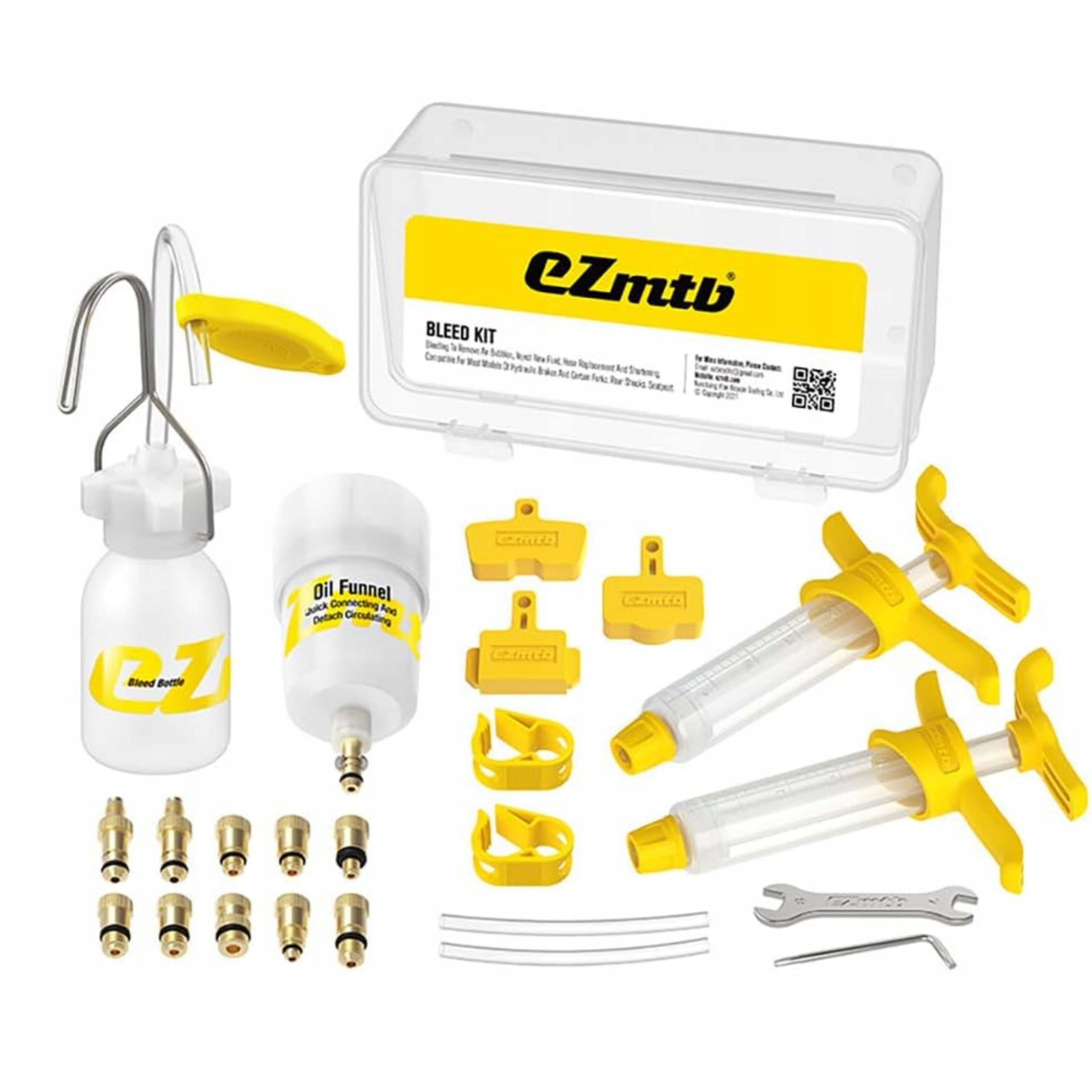 Zestaw Odpowietrzania Hamulców Rowerowych DOT/Minerał Shimano Sram Magura