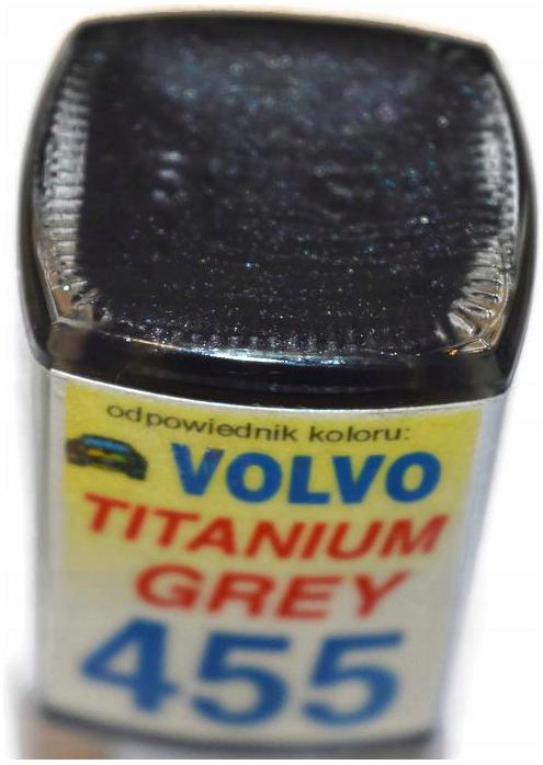 LAKIER VOLVO 455 455-16 TITANIUM GREY ZAPRAWKA DO RYS ARA 10 ML