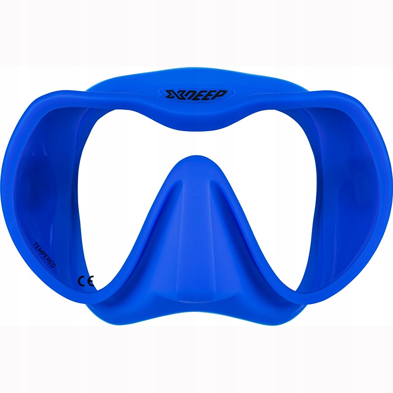 Maska nurkowa Xdeep Radical Frameless, Rozmiar: L, Niebieska