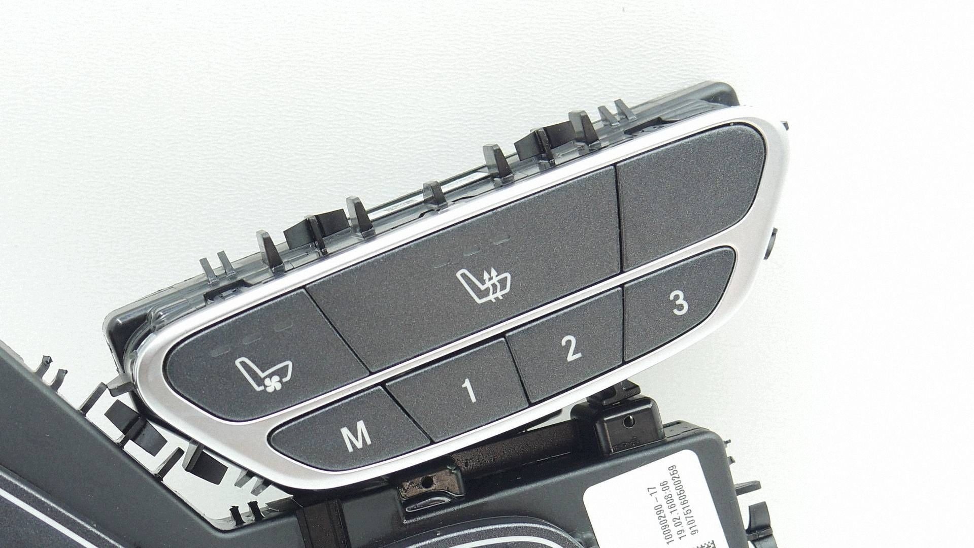 switch of control seat left front MERCEDES S W222 A2229050501