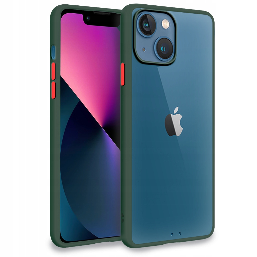 

Etui Silicone Matt Case Szkło do Apple iPhone 13