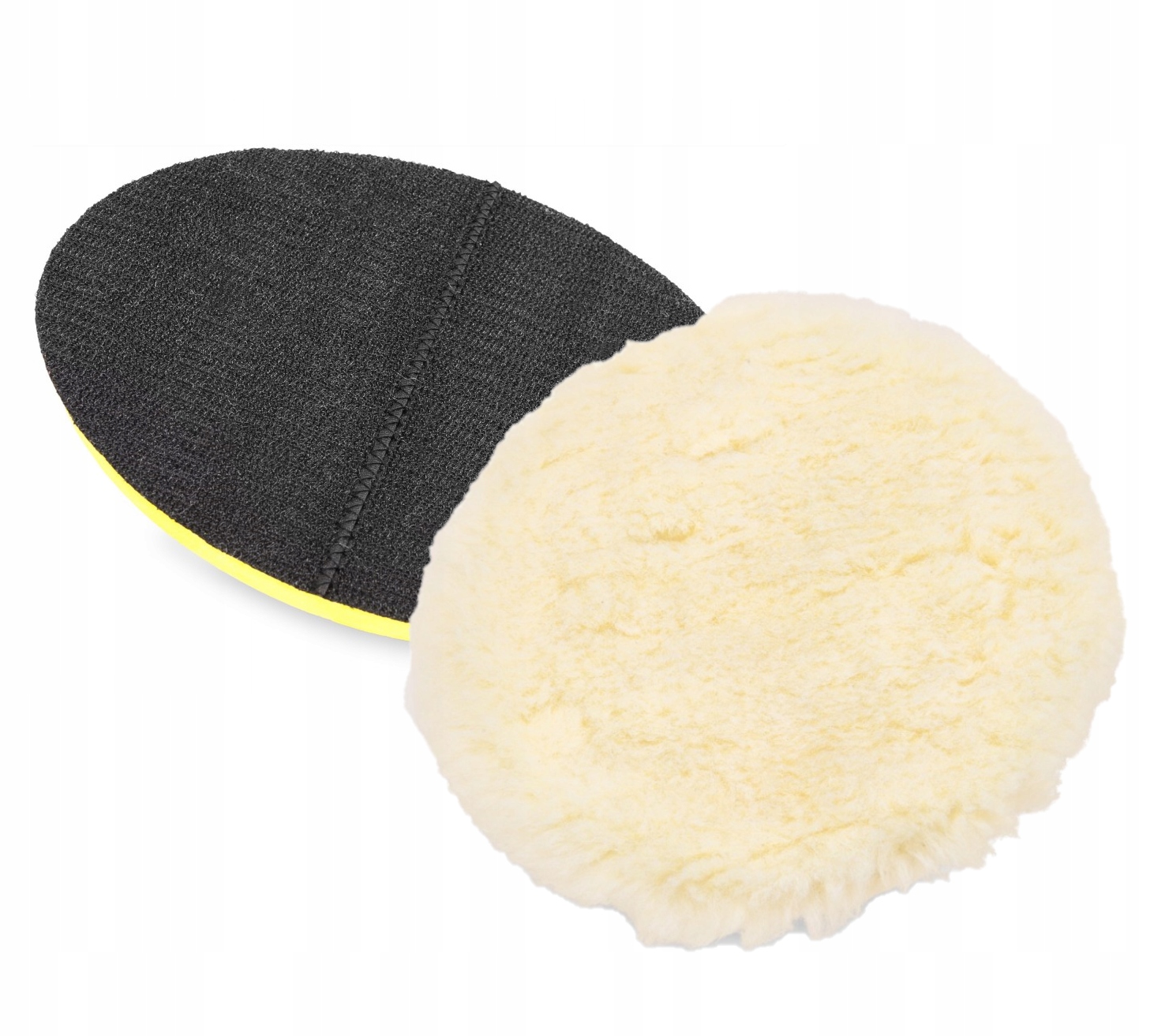 POLERKA SAMOCHODOWA SZLIFIERKA Z REGULACJĄ OBROTÓW + ZESTAW GĄBEK + FILC System mocowania materiału ściernego mocowanie na rzepy