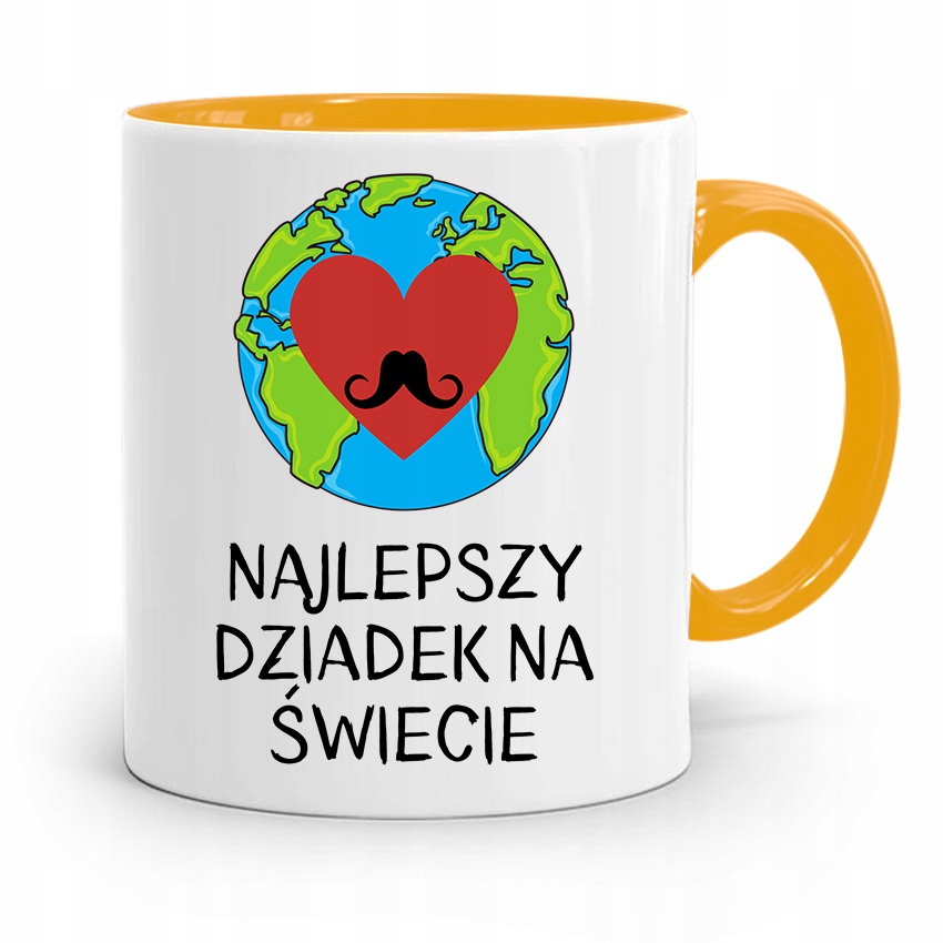 

Kubek Żółty Na Dzień Dziadka Najlepszy Dziadek