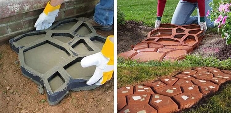 Forma do kostki brukowej Szerokość produktu 45 cm