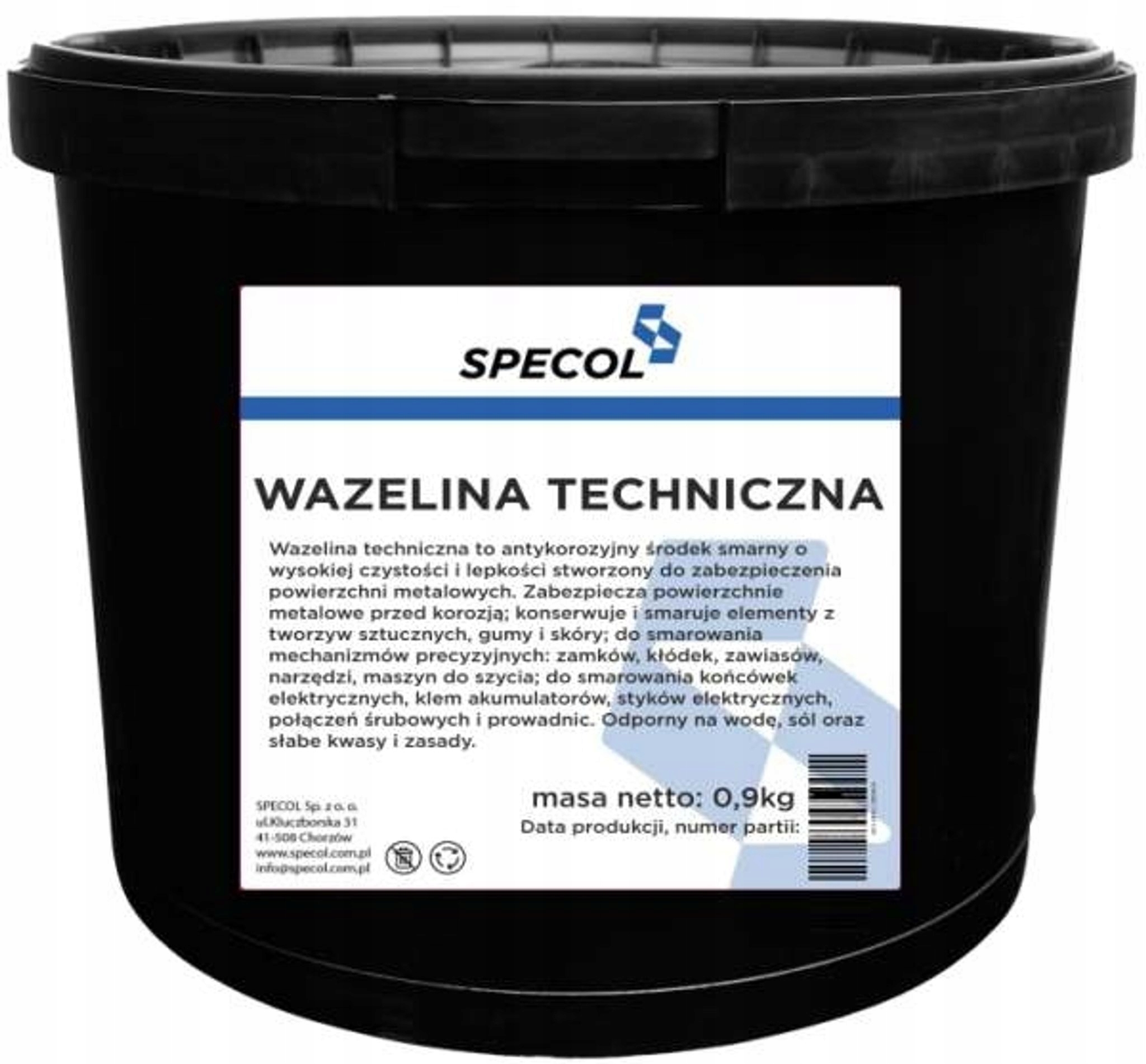 Wazelina Techniczna 900G Specol