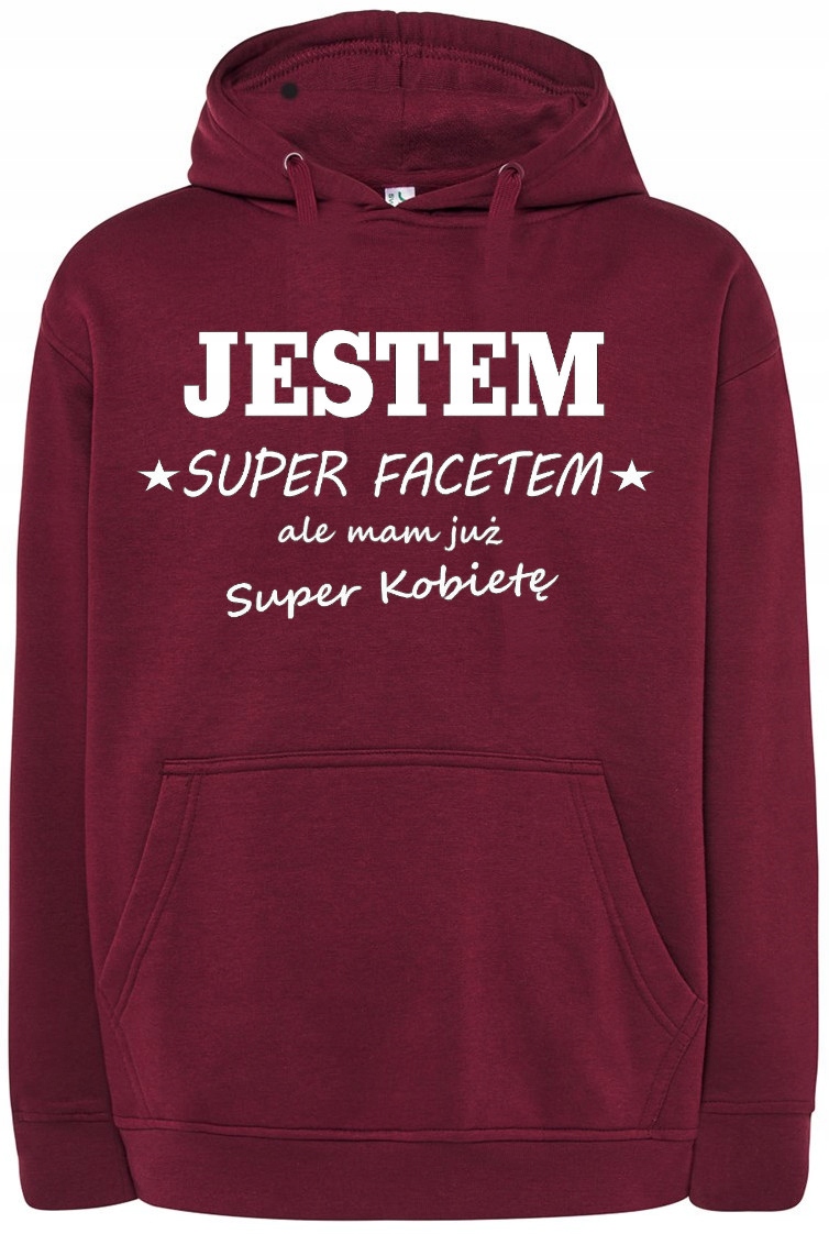 Mikina s kapucí Jsem chlap a mám ženu vel. M