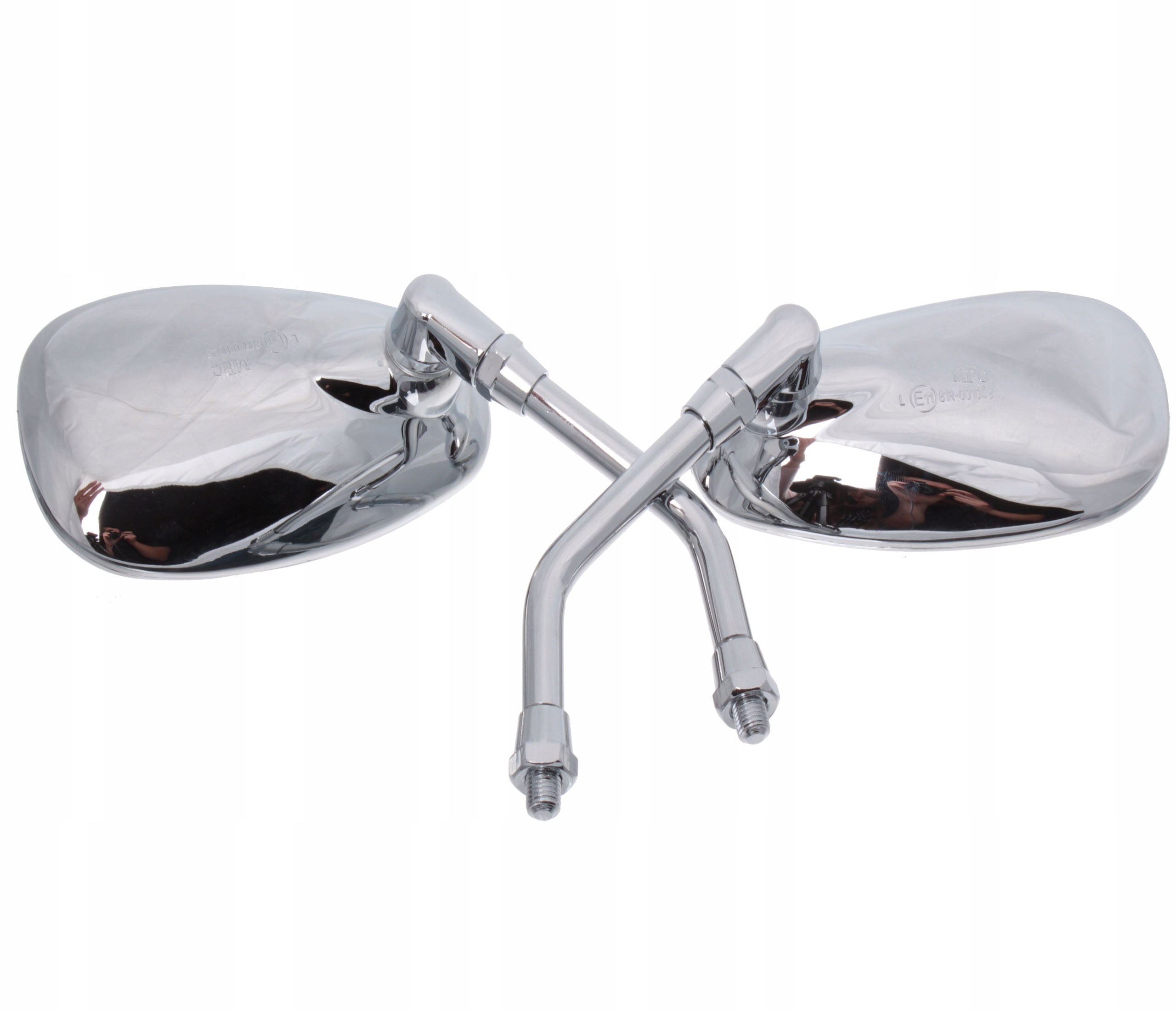 LUSTERKA CLASSIC CHOPPER DRAG SAM CHROM OWAL 8mm Numer katalogowy części 43752355435