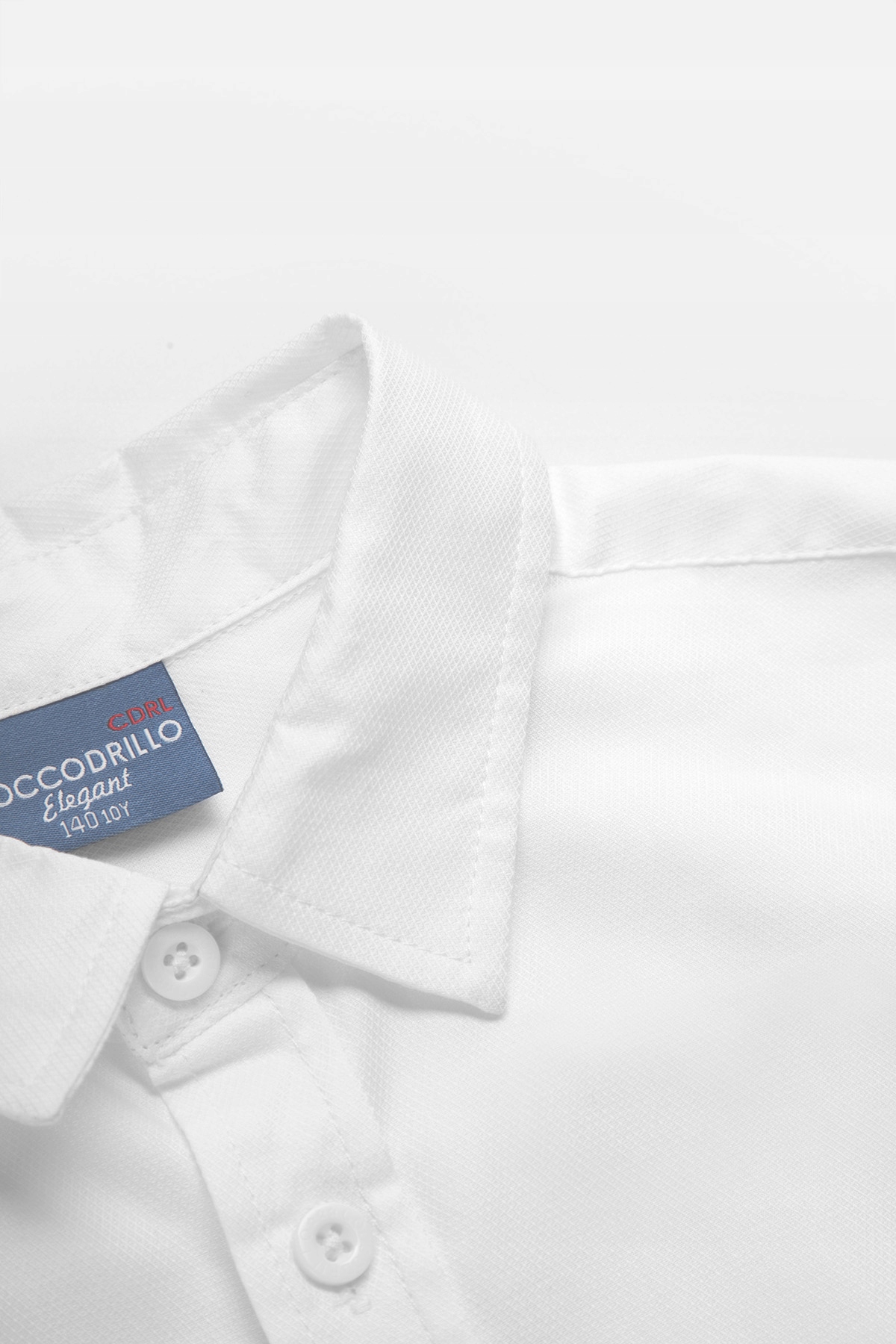 Biała koszula chłopięca 128 Coccodrillo Marka Coccodrillo