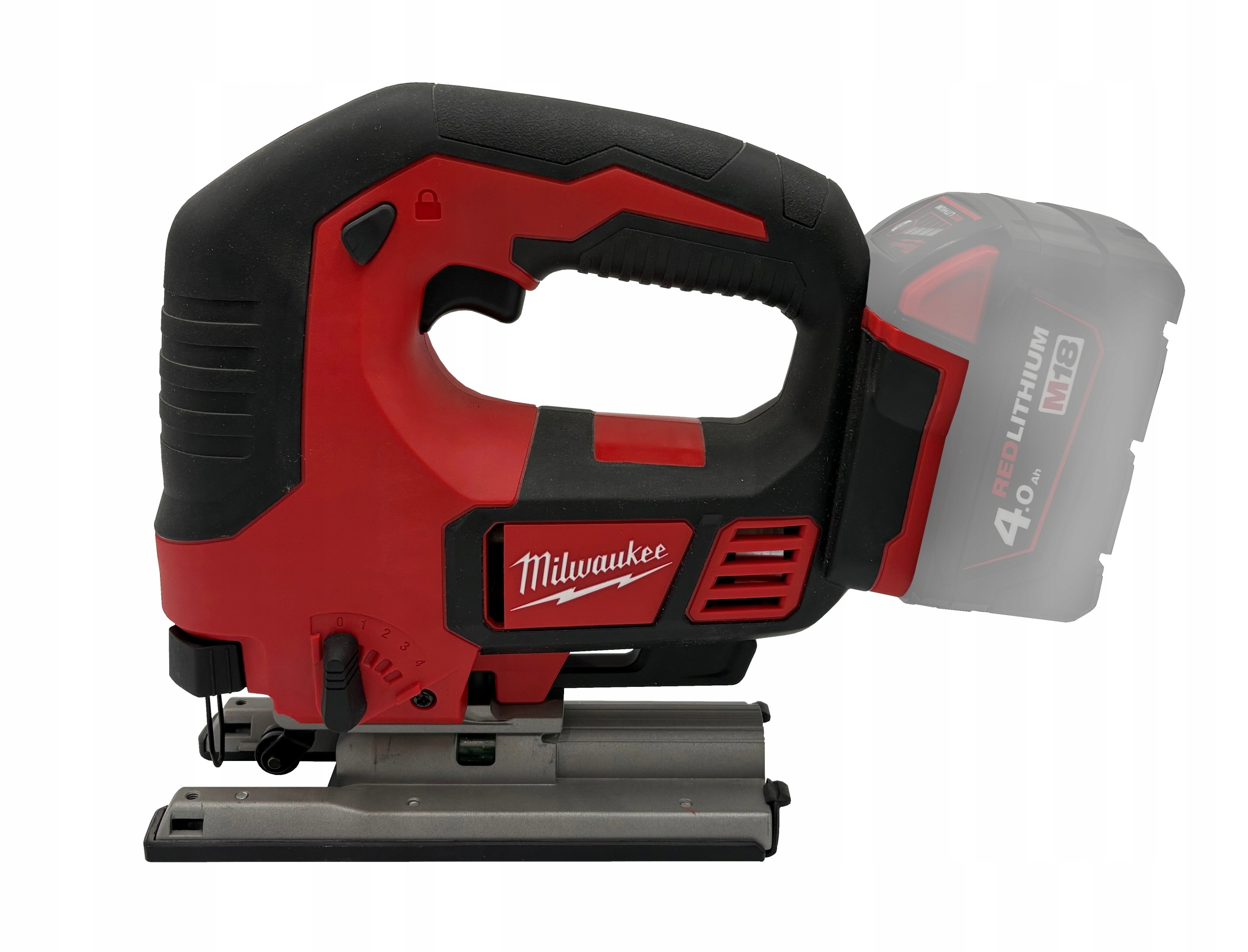 Milwaukee Aku. Wyrzynarka M18 BJS-0 Fixtec Body Solo 18V 4933451391